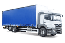 Car Hire Skelmersdale - 26 Tonne Curtain Side Truck - Truck hire Skelmersdale