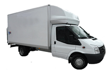 Car Hire Skelmersdale - Ford Luton 3.5 Ton Tail Box Lift Truck - Truck hire Skelmersdale