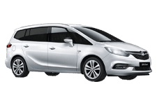 Car Hire Skelmersdale - Vauxhall Zafira 7-Seater - Minibus hire Skelmersdale